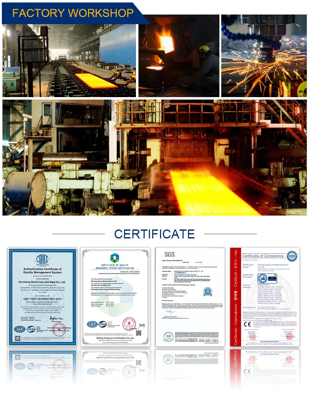 Hot Selling Forging Welded Carbon Steel Seamless Pipes/Tubes Supplier