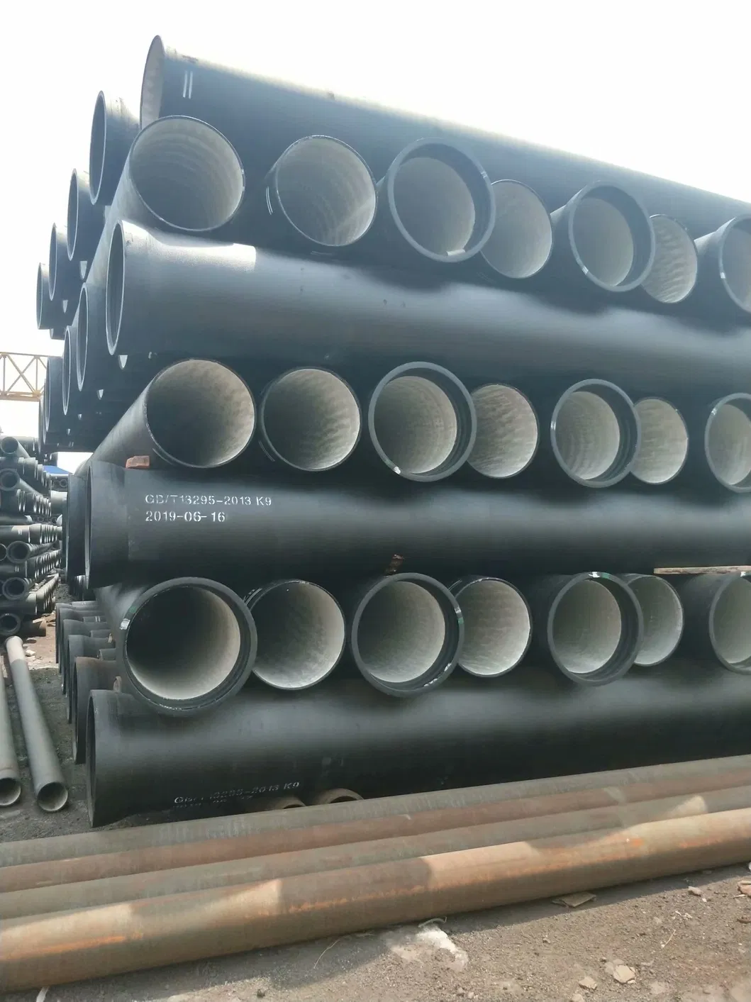 ISO2531, En545, En598 Bitumen Coated Ductile Cast Iron Pipes