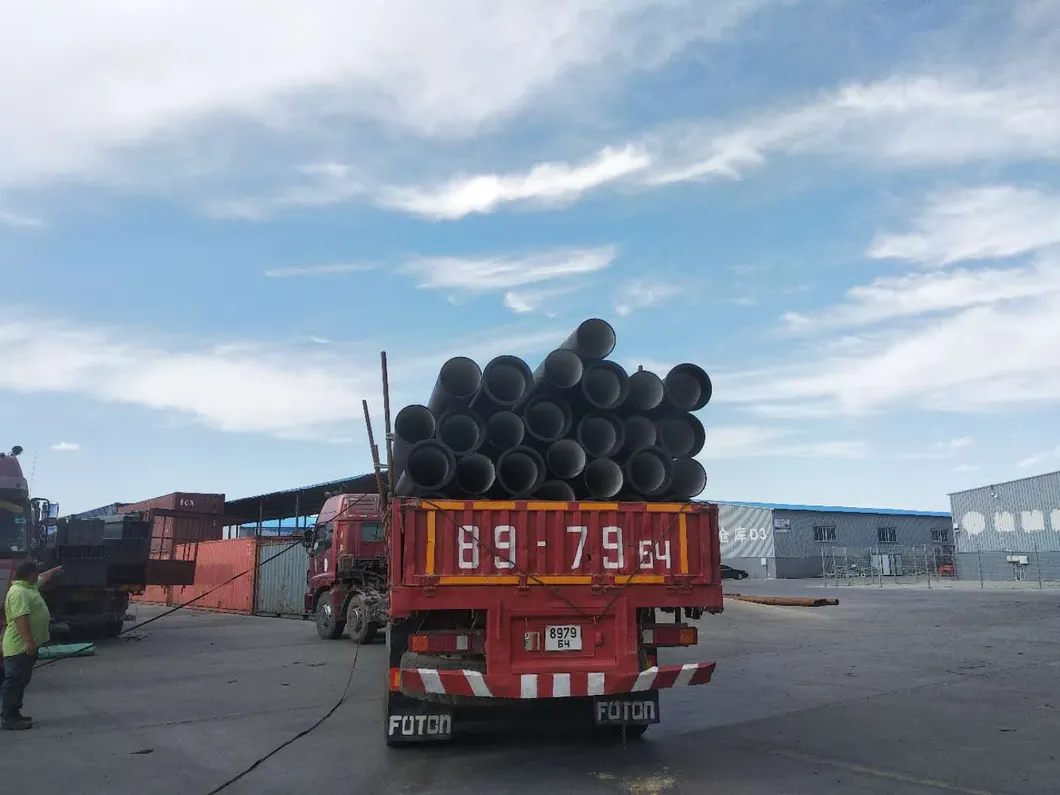 ISO2531, En545, En598 Bitumen Coated Ductile Cast Iron Pipes