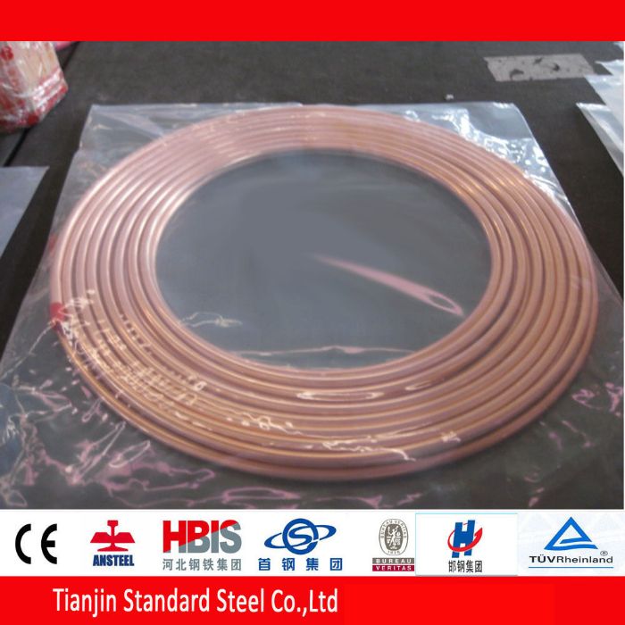 JIS H3300 Capillary Seamless Copper Tube