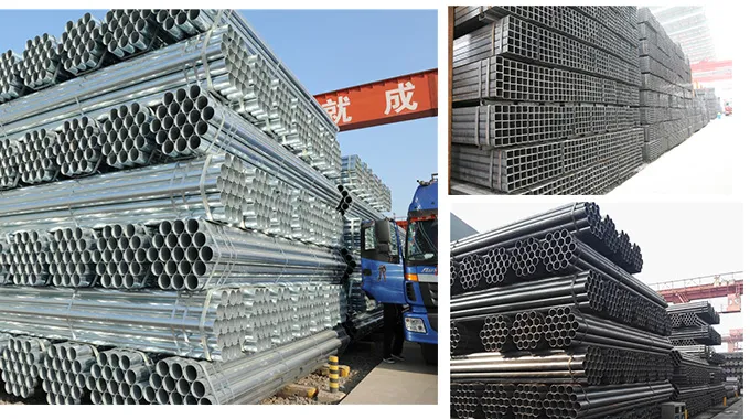 Made in China Burr Removed Pre-Galvanized Square Pipes From 10X10 mm ~100 X 100 mm