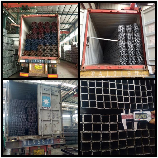 Made in China Factory Price Construction Material En39 HDG Galvanized Steel Tube