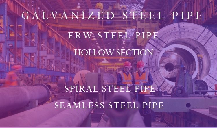 Made in China Factory Price Construction Material En39 HDG Galvanized Steel Tube