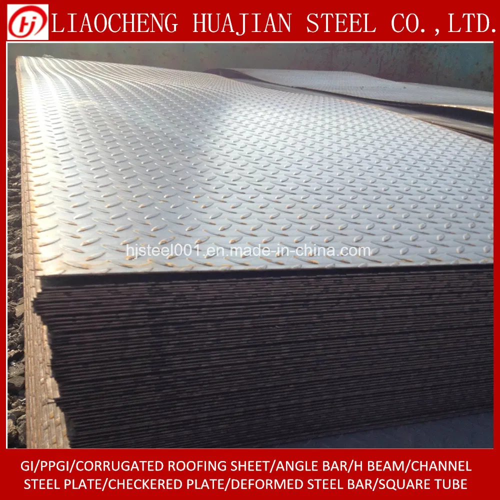 Ms Checkered Plate Hot-Rolled Structural Steel Floor Plate