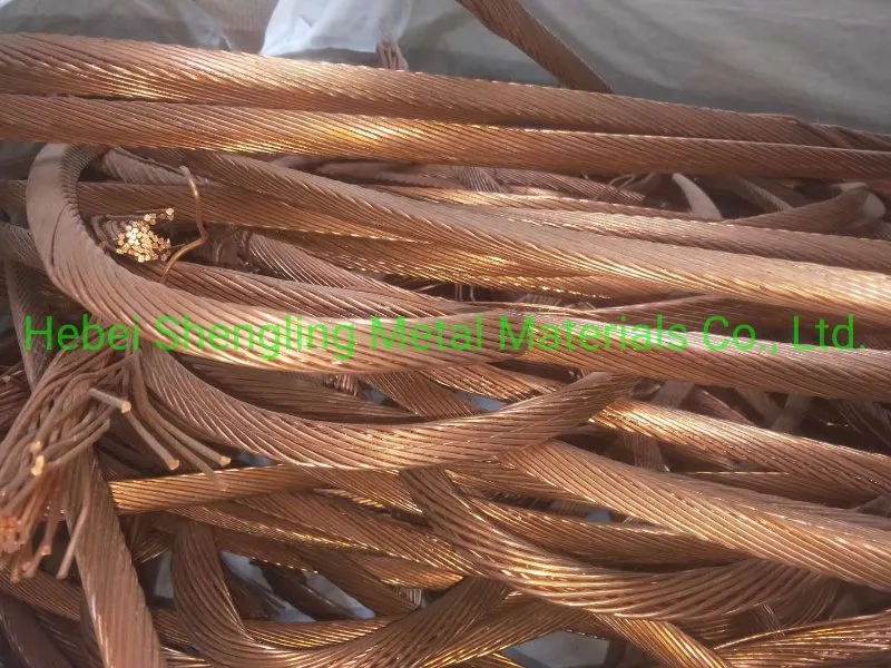National Standard 99.99%Copper Wire Scrap Wholesale