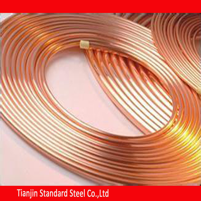 Pancake Coil Seamless Copper Pipe for Refrigerator