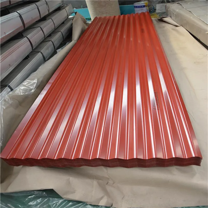 PPGI Corrugated Metal Ral Color Coating Roofing Sheet for Houses