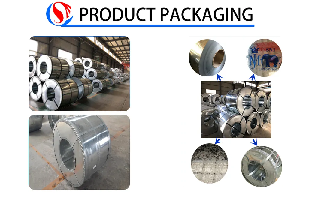 PPGI/HDG/Gi/SPCC Dx51 Zinc Cold Rolled/Hot Dipped Galvanized Steel Coil