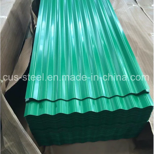 PPGI Metal Iron Roofing Plate/Color Coated Corrugated Steel Roof Sheet