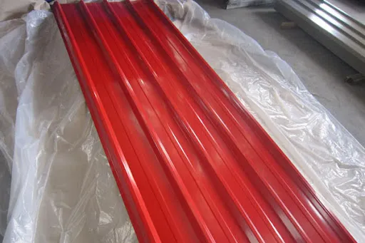PPGL PPGI Color Coated Galvalume Galvanized Corrugated Roofing Sheet