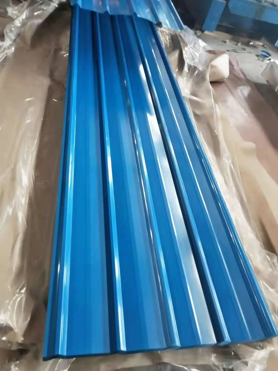 PPGL PPGI Color Coated Galvalume Galvanized Corrugated Roofing Sheet