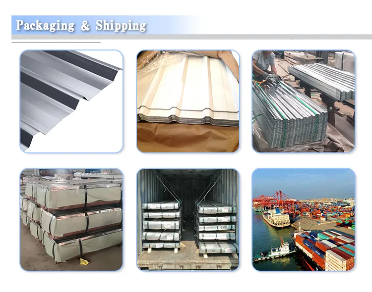 PPGL PPGI Color Coated Galvalume Galvanized Corrugated Roofing Sheet