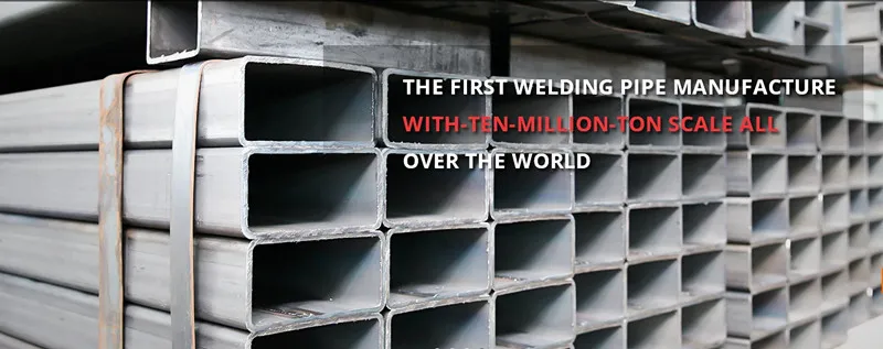 Pre Galvanized Steel Pipe20X20 - 200X200mm 0.8-2.0mm Thickness Gi Square/Rectangular Tube