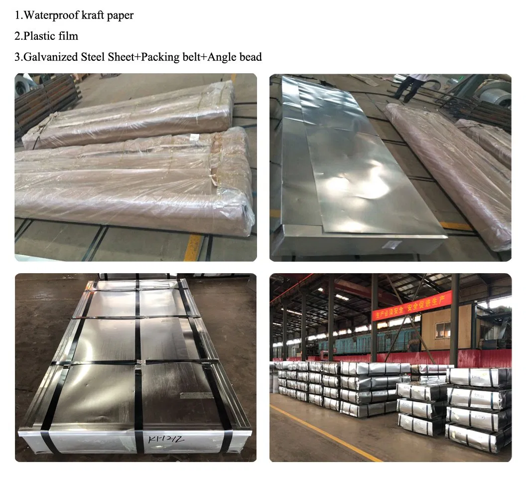 Prepainted Zinc Coated Tiles Galvalume Corrugated Roofing Sheet