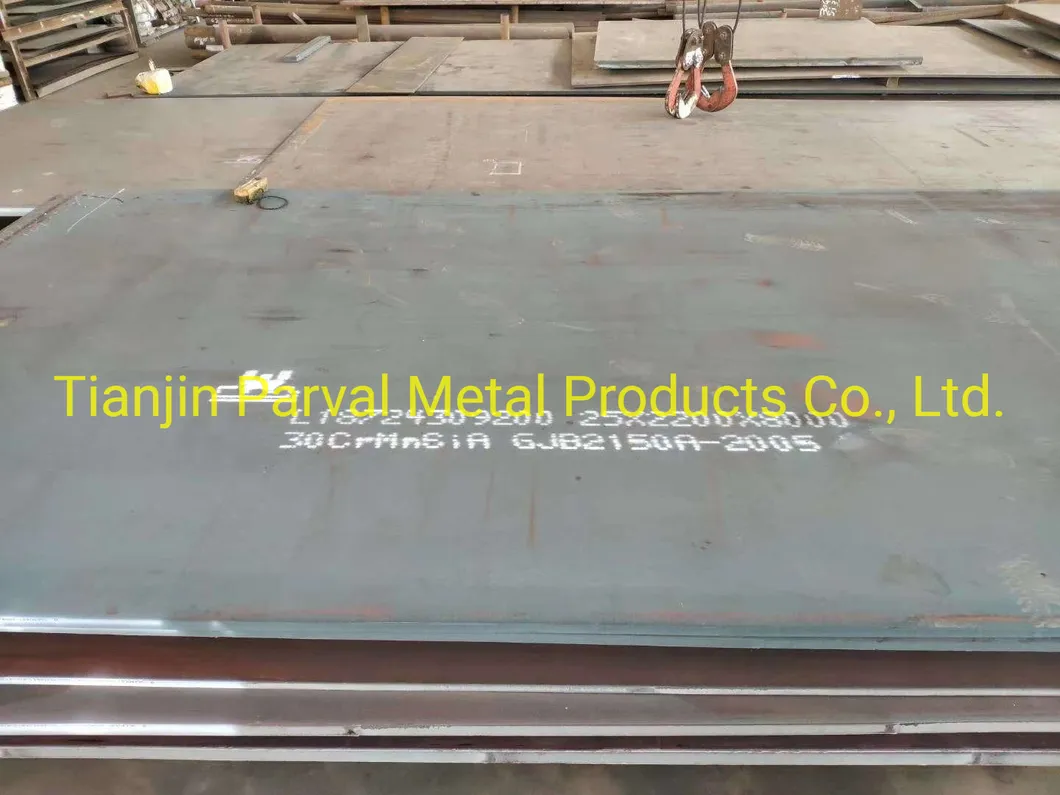 Q345A/Q345b/Q345c/Q345D/Q345e Low Alloy High Strength Steel Sheet/Plate for Machining