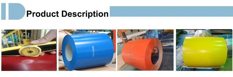 Ral 0.14-0.25mm PPGI Prepainted Steel Coil for Roofing Sheet Factory