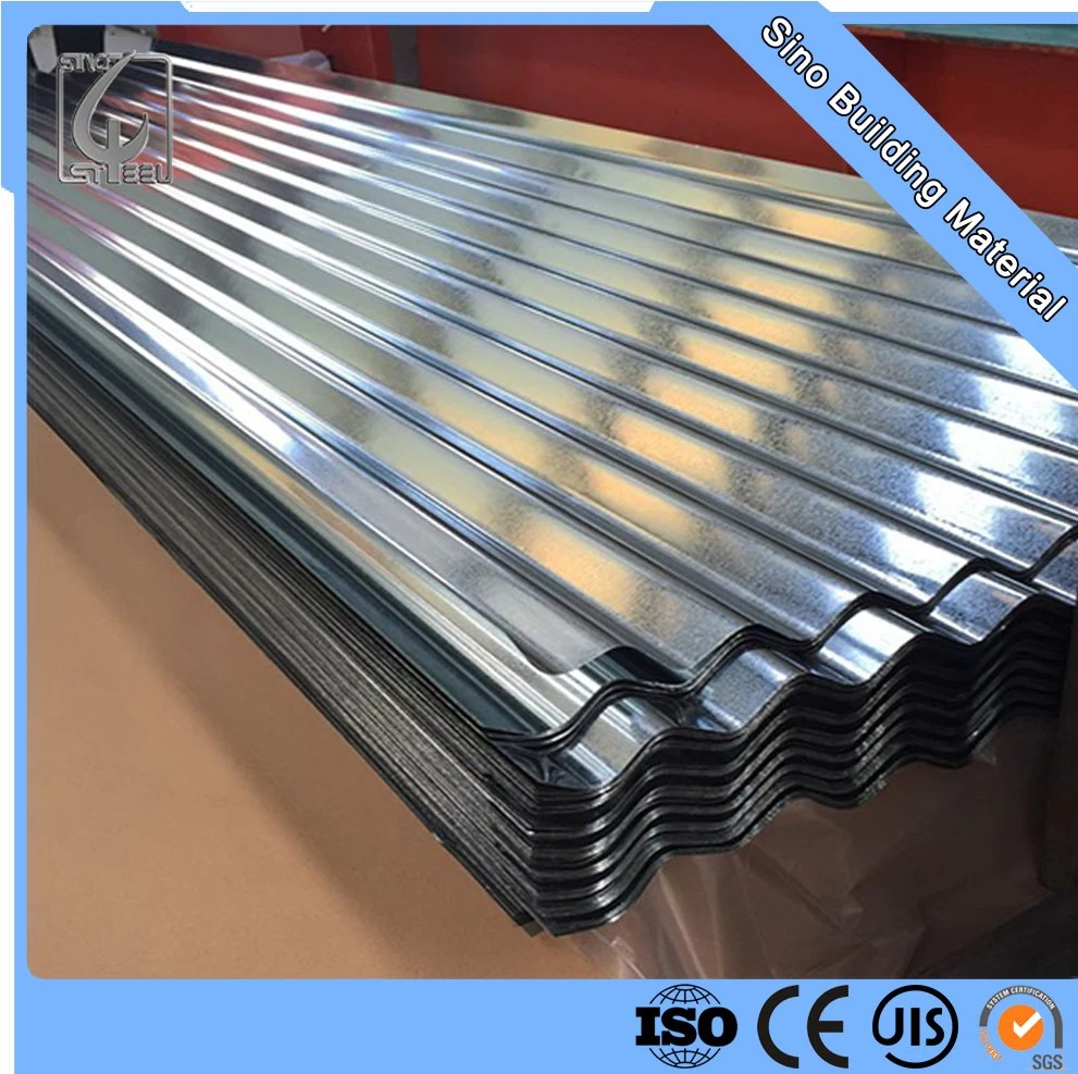 Roofing Materials Gi Zinc Corrugated Roofing Sheet Galvanized Steel Plate