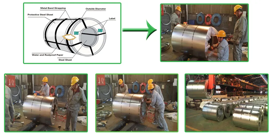 Roofing Materials Z30-275g Zinc Coated Galvanized Steel Coil