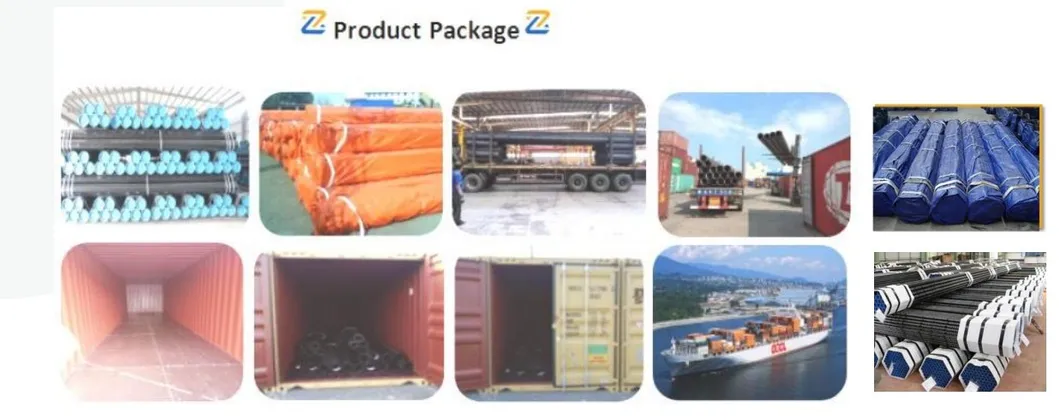 Seamless Carbon Steel Pipe A36, A53, A106, A192, St52, Q355, A210, T12, T11, P5, P9, P91, T22, A333, 4140, 5135 etc. Steel Pipe/Tube