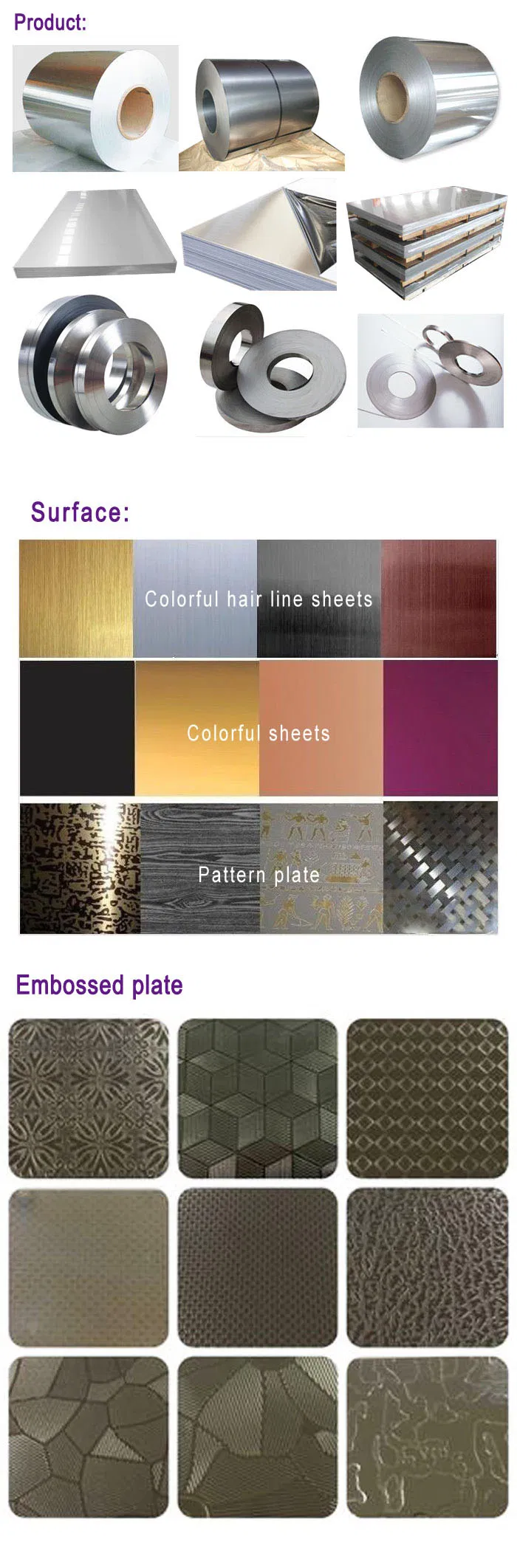 410 /430 Stainless Steel Sheet for Blade and Valve Class