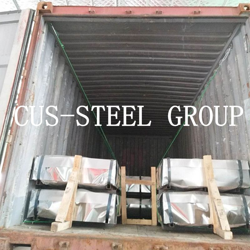Sierra Leone Five Stars Bright Galvanized Roofing Corrugated Steel Sheet