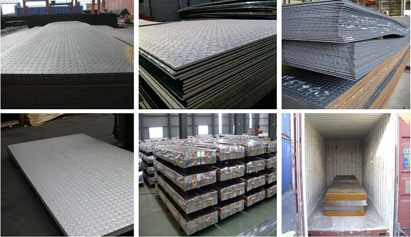 Skid-Proof Diamond Steel Plate Use as Floor Sheet