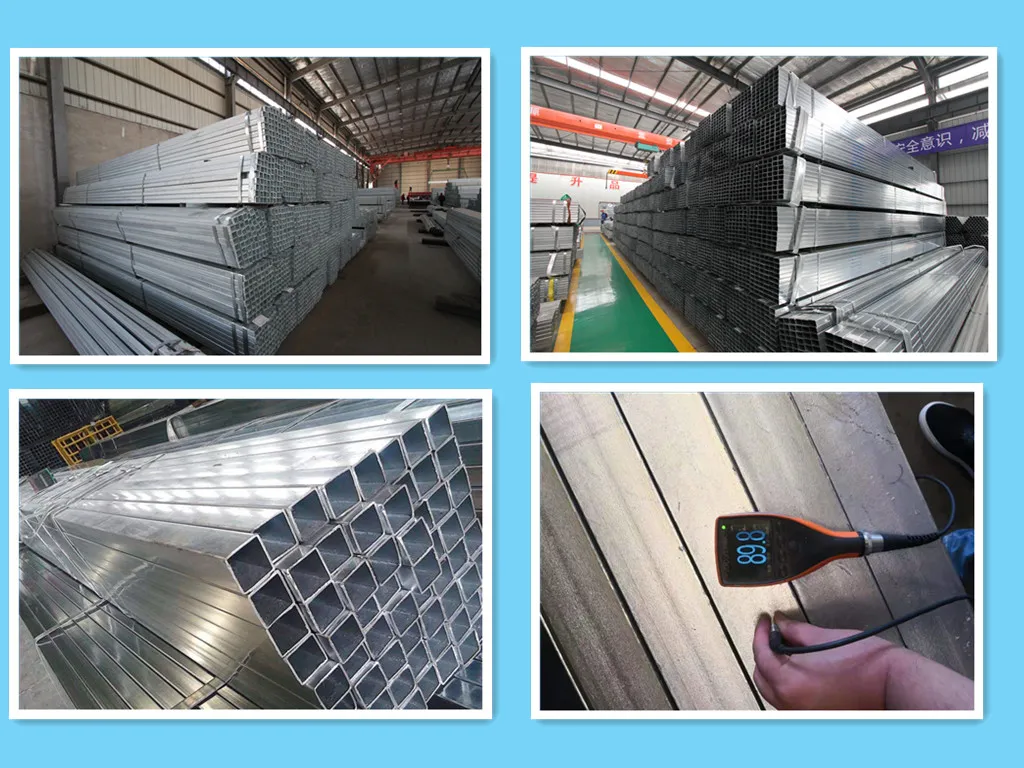 St42 Square Steel Pipe A106 B Square Steel Galvanized Pipe