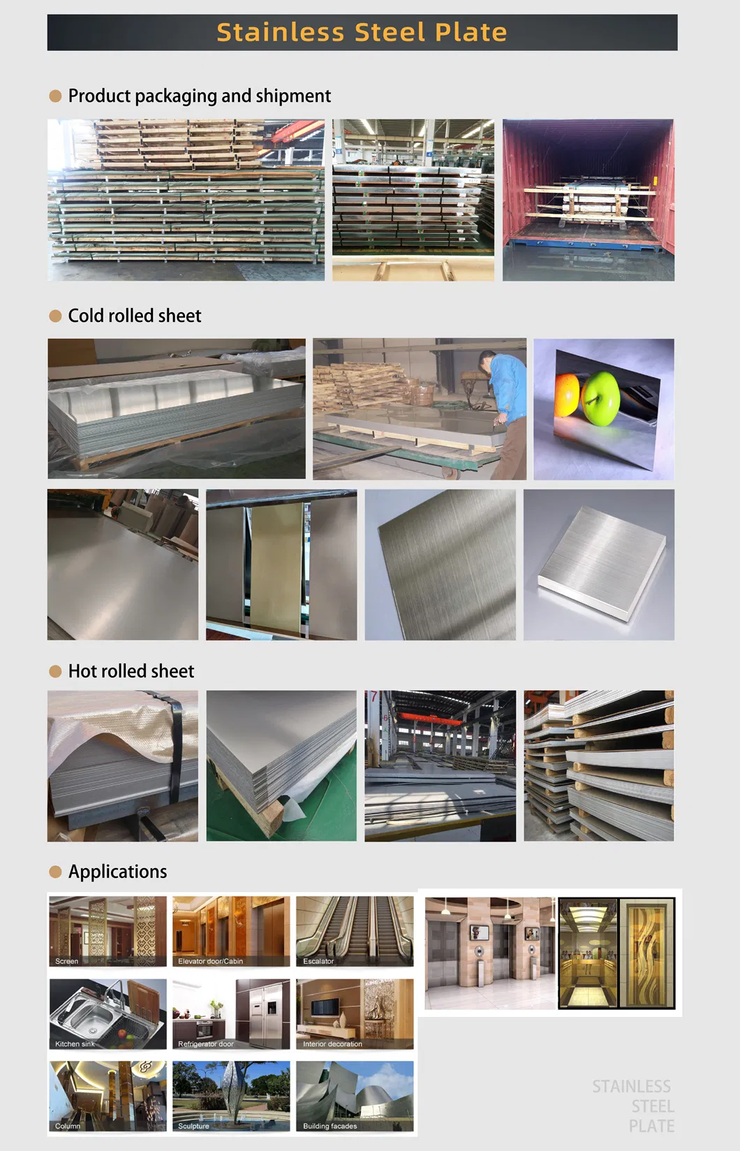 Stainless Steel Pipe (316L 304L 316ln 310S 316ti 347H 310moln 1.4835 1.4845 1.4404 1.4301 1.4571)