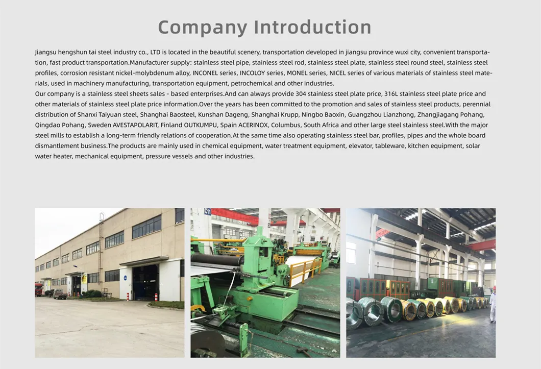 Stainless Steel Pipe (316L 304L 316ln 310S 316ti 347H 310moln 1.4835 1.4845 1.4404 1.4301 1.4571)