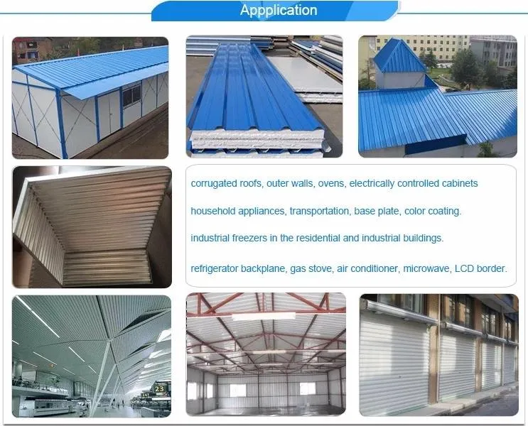 Steel Metal Material Zinc Coated Corrugated Galvanized Steel Roofing Sheet