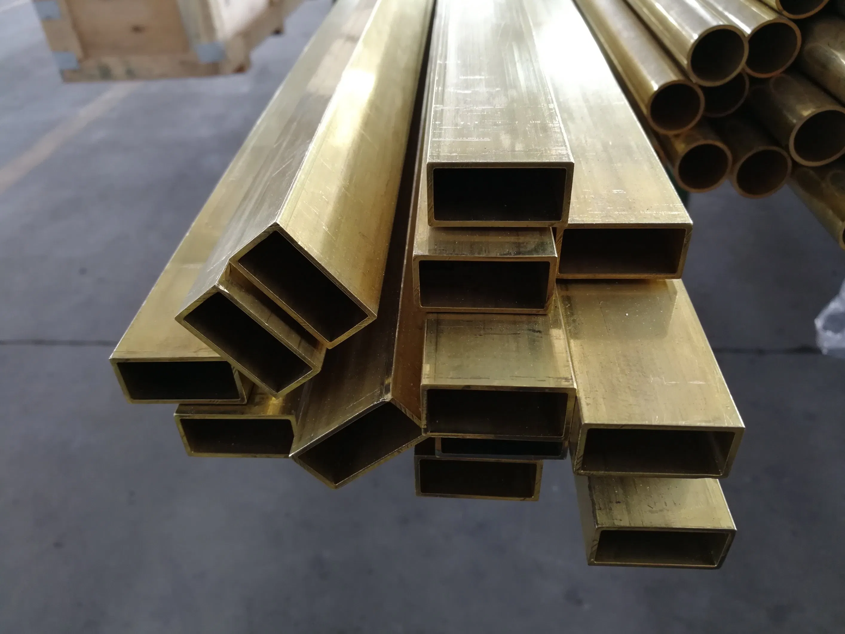 Thickness Thins Seamless Welded C68700 C68700 Square Brass Tube for Water Supply