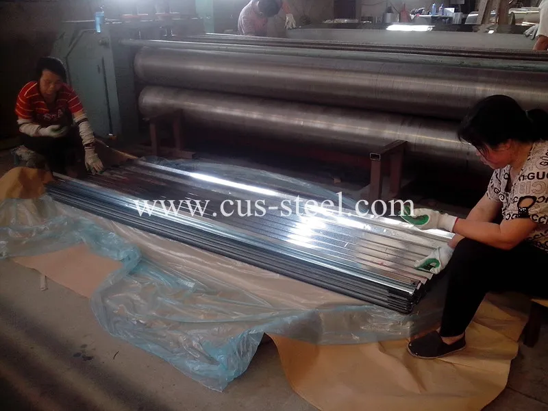 Water Wave Roof Tiles/Prepainted Steel Roofing Sheet to Cango