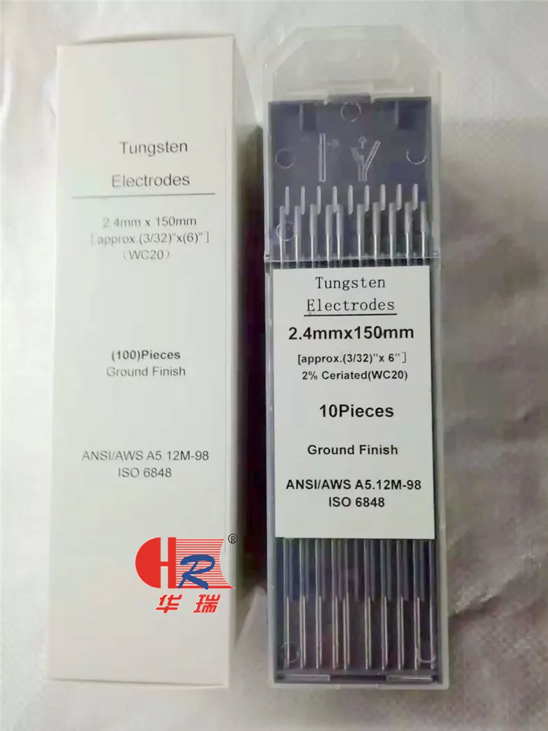 Wc20 Tungsten Electrode From China Factory