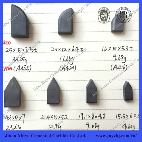 Yg6 Yg8 Ty15 P30 Tungsten Carbide Saw Tips
