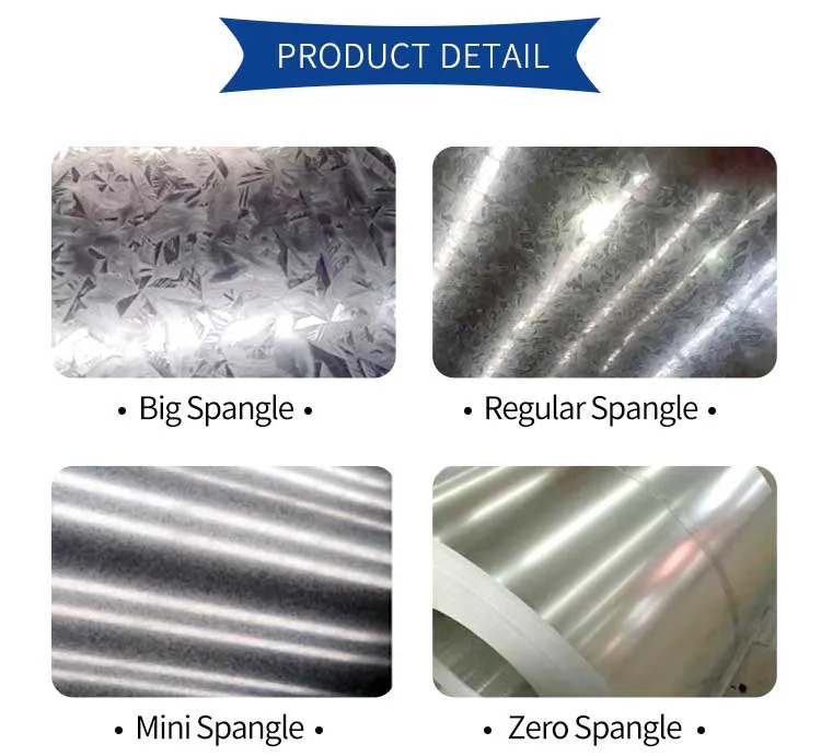 Zinc 30g-600g Hot Dipped Cold Rolled Galvanized Steel Sheet in Coil 0.2mm-0.5mm Thick Steel Coils with Cheap Price