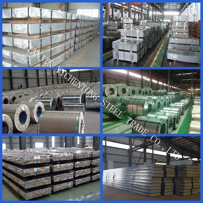 Zinc Coating G40-G275 Dx51d+Zn Galvanized Steel Strip Sheet Plate Galvanized Coil Gi Steel Coil